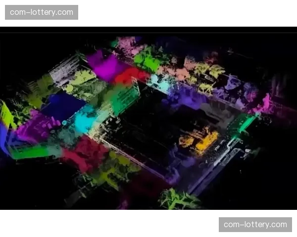 三维重建扫描模组正在实时构建赛场地形点云